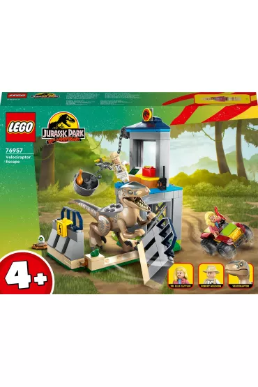 LEGO Jurassic World Ucieczka welociraptora 76957