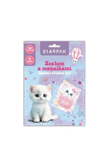 Zestaw kreatywny Ksi��eczka z mozaikami Kitty STARPAK 582147