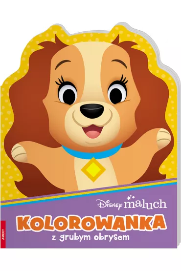 Disney Maluch.  Kolorowanka z grubym obrysem