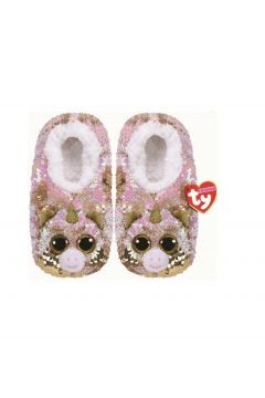 TY Fashion Sequins cekinowe pantofle FANTASIA - jednoroec roz: L (36-38) 95561 TY