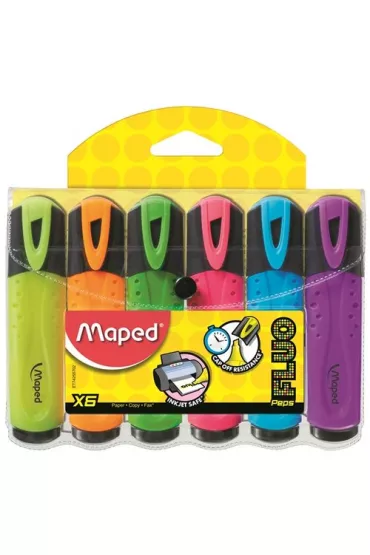 Maped Zakre�lacz Fluo Peps 6 szt.