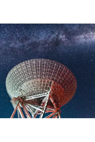 Museums & Galleries Karnet kwadrat z kopert� Radio Telescope