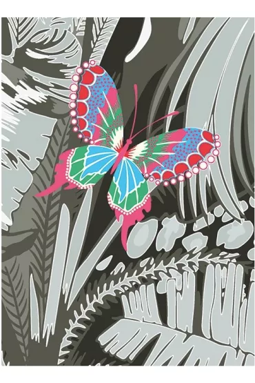 Museums & Galleries Karnet B6 z kopert� Butterfly