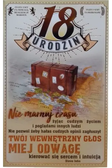 AbCard Kartka okoliczno�ciowa Urodziny 18 U67