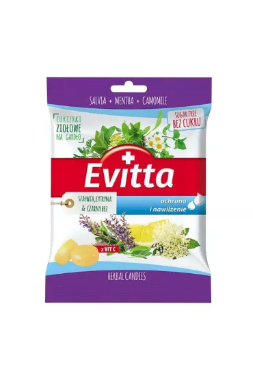 Pbe Cukierki zioowe z wit.C o smaku szawii,cytryny, cz.bzu 60 g Bio