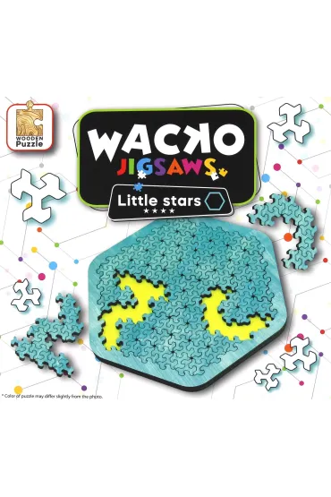 Puzzle �amig��wka Wacko Little Stars 12 element�w poziom 4/4 Eureka 3D