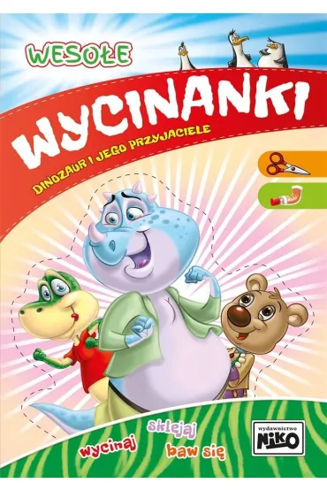 Weso�e wycinanki. Dinozaur i jego przyjaciele