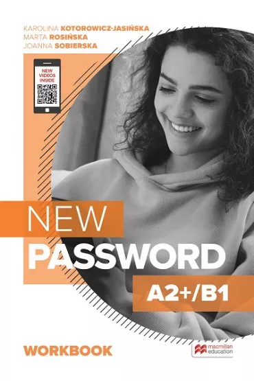 New Password A2+/B1. Zeszyt wicze z kodem do wersji cyfrowej + On-the-Go Practice w aplikacji MEE - Joanna Sobierska, Marta Rosiska, Karolina Kotorowicz-Jasiska