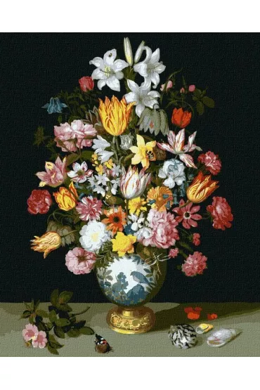 Ideyka Malowanie po numerach - Symfonia kwiat�w 40x50cm