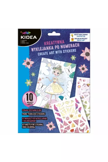Derform Wyklejanka metaliczna Magiczny �wiat