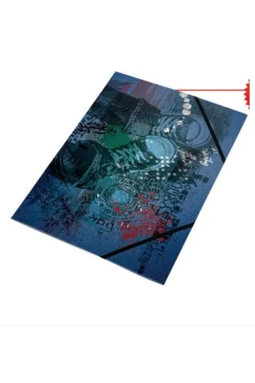 Panta Plast Teczka na gumk� z nadrukiem A4 Old school PP