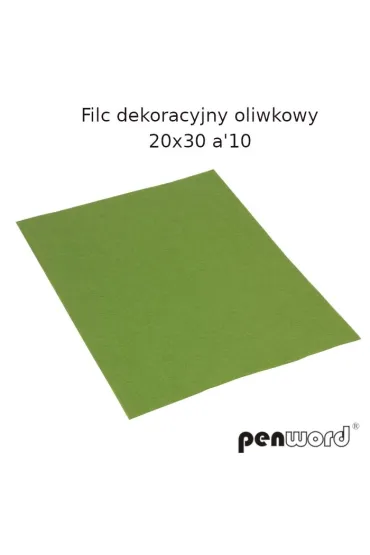 Polsirhurt Filc dekoracyjny oliwkowy 20x30 cm