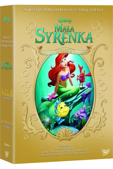 Pakiet 3 film�w Ma�a syrenka (3 DVD): Ma�a syrenka, Ma�a syrenka: Dzieci�stwo Ariel, Ma�a syrenka 2: Powr�t do morza - Beata Jankowska