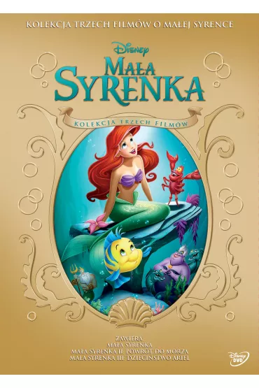 Pakiet 3 film�w Ma�a syrenka (3 DVD): Ma�a syrenka, Ma�a syrenka: Dzieci�stwo Ariel, Ma�a syrenka 2: Powr�t do morza - Beata Jankowska