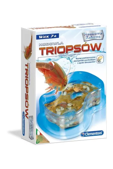 Naukowa zabawa. Hodowla Triops�w Clementoni