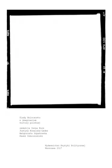 �lady Holocaustu w imaginarium kultury polskiej