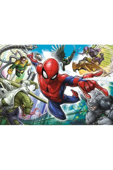 Puzzle 200 el. Urodzony bohater. Spiderman Trefl
