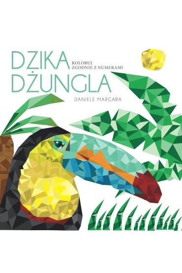 Dzika d�ungla. Koloruj zgodnie z numerami - Daniele Margara