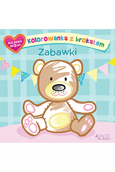 Kolorowanka z brokatem zabawki - Ola Makowska
