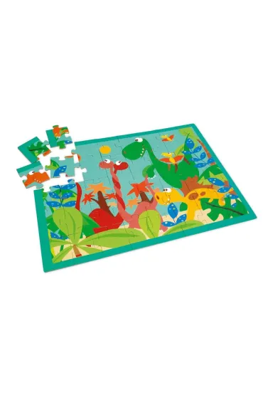 Puzzle 40 el. Dino Scratch