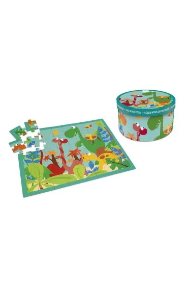 Puzzle 40 el. Dino Scratch