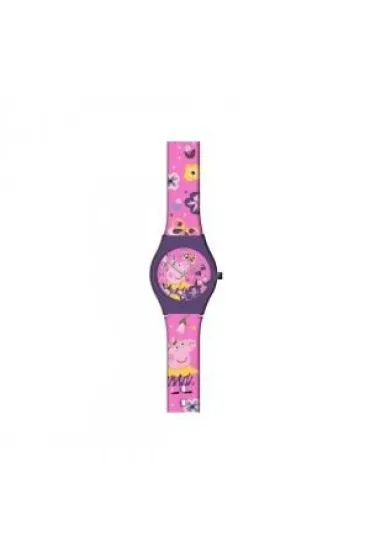Zegarek analogowy Peppa Pig w metalowym opakowaniu PP17021M