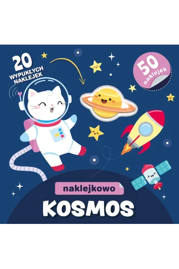 KSIAZECZKA EDUK 240X240 KOSMOS NAKLEJ AWM