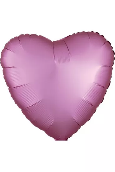 Amscan Balon foliowy Lustre Flamingo serce 43cm