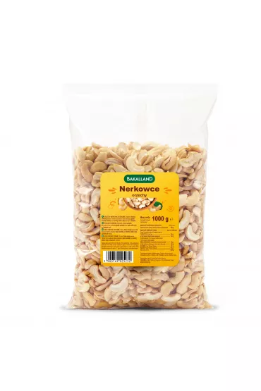 Bakalland Orzechy nerkowca powki 1 kg