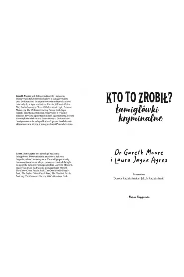 Kto to zrobi? amigwki kryminalne - Gareth Moore, Laura Jane  Ayres