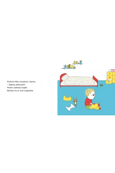 Max i Kr�lik. Na nocnik, start - Pauline Martin, Astrid Desbordes