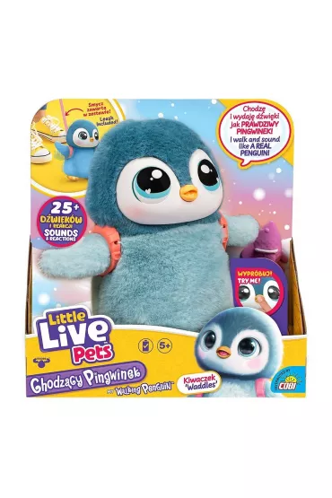 Little Live Pets Chodzcy Pingwinek Cobi
