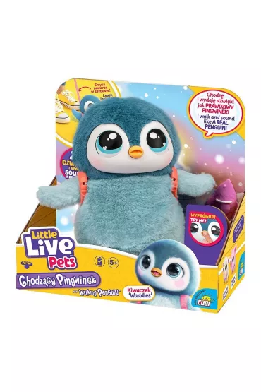 Little Live Pets Chodzcy Pingwinek Cobi