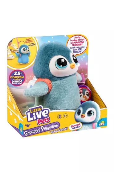 Little Live Pets Chodzcy Pingwinek Cobi
