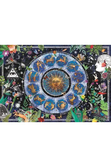 Puzzle 1000 el. Astrological Chart Clementoni