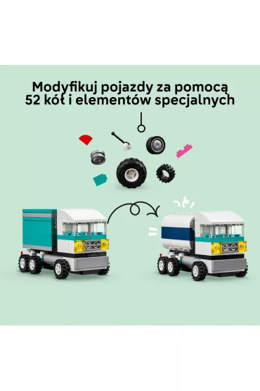 LEGO Classic Kreatywne pojazdy 11036