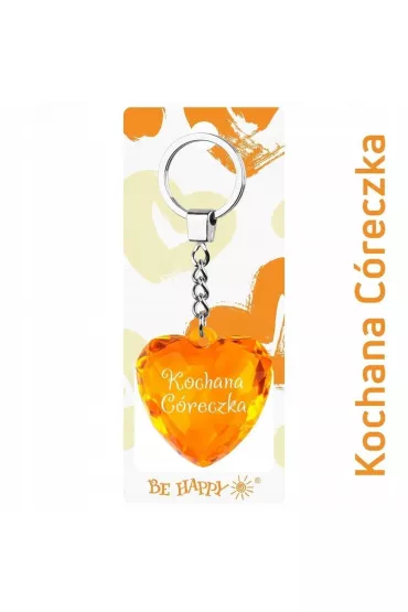 Be-Happy Gifts Brelok Serce Kochana C�reczka