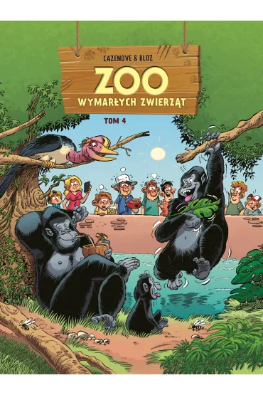 ZOO wymar�ych zwierz�t. Tom 4 - Christophe Cazenove