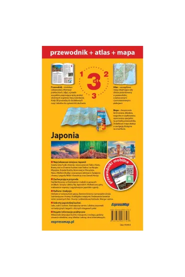 Japonia 3w1 przewodnik + atlas + mapa - Urszula  Styczek-Boyede