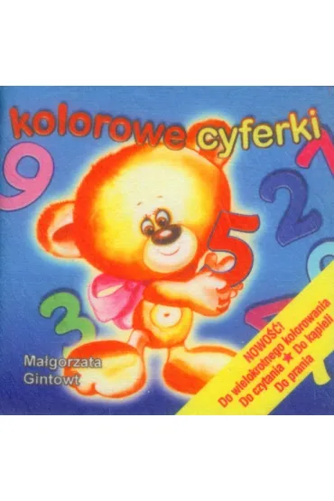 Kolorowe cyferki (g�bka) - Ma�gorzata Gintowt
