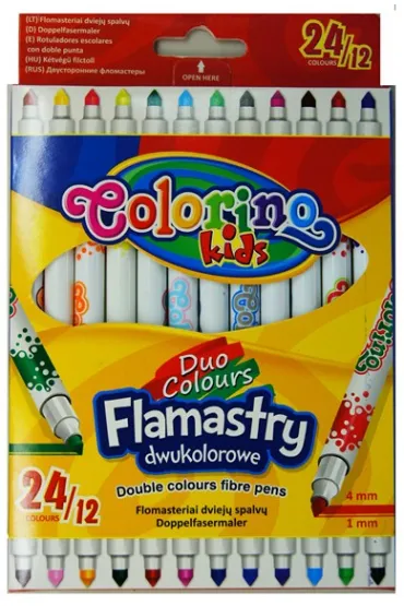 Patio Flamastry dwustronne 32353 24 kolory
