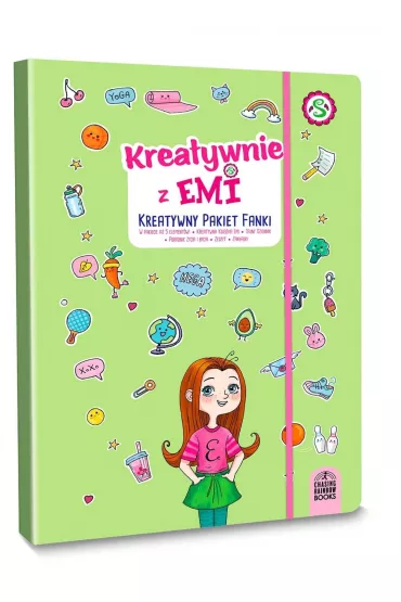 Kreatywna teczka Superdziewczyny. Emi i Tajny Klub Superdziewczyn - Agnieszka Mielech, Magdalena  Babiska