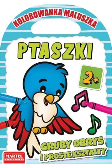 Kolorowanka maluszka. Ptaszki
