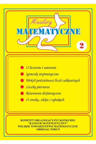 Miniatury matematyczne. Cz�� 2 - Adela �wi�tek, Pawe� Jarek, Miros�aw Uscki, Piotr Nodzy�ski, Zbigniew Bobi�ski