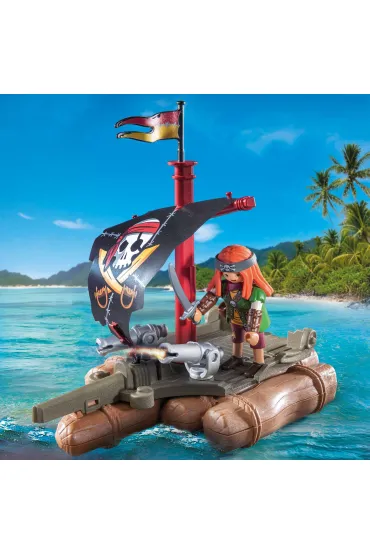 Playmobil Pirates Piracka tratwa ze skarbem 71794