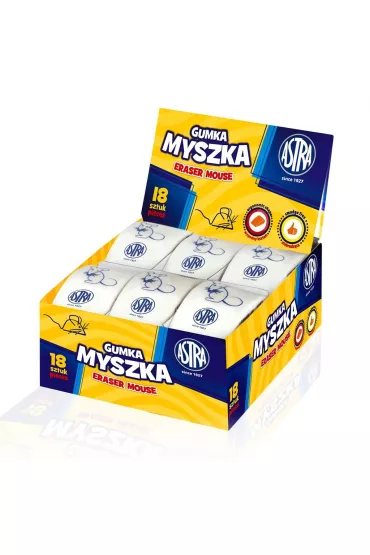 Astra Gumka myszka 18 szt.