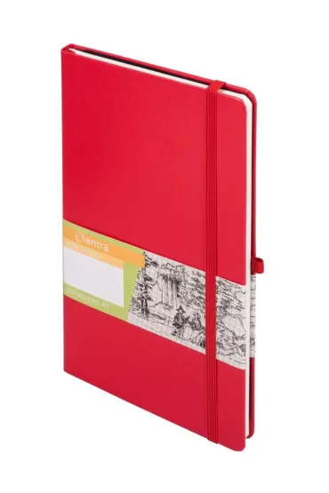 Antra Notes A5 Romantyzm czerwony linia 160 kartek