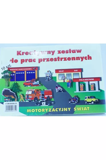 Cormoran Zestaw kreatywny B4 - motoryzacyjny �wiat