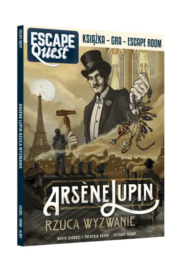 Escape Quest Arsene Lupin Rzuca Wyzwanie - David  Cicurel