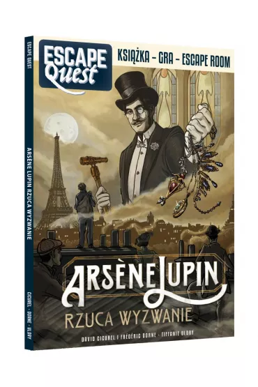 Escape Quest Arsene Lupin Rzuca Wyzwanie - David  Cicurel